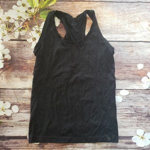 Black Semi-Fitted Workout Tank Sz XS